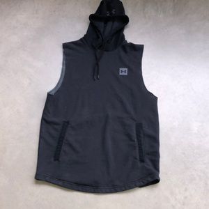 Men’s Under Armour Hoodie Tank Top Size Medium